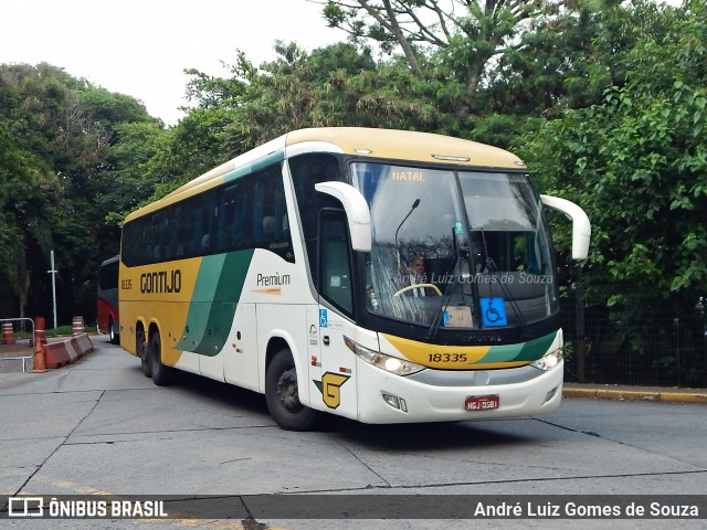 Empresa Gontijo de Transportes 18335 na cidade de São Paulo, São Paulo, Brasil, por André Luiz Gomes de Souza. Número da foto: #12916121.