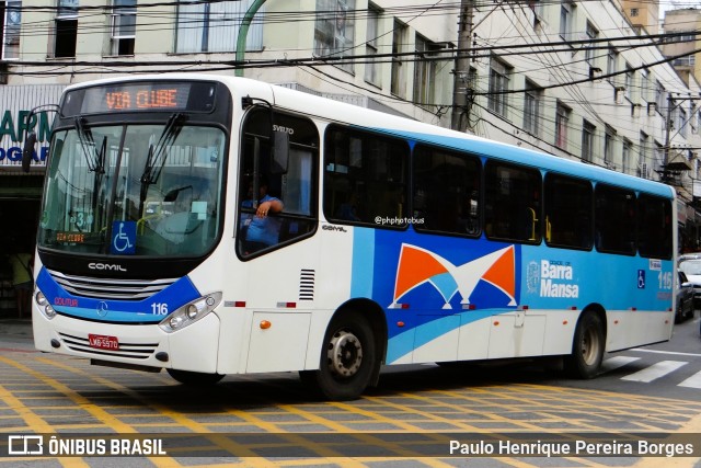 Colitur Transportes Rodoviários 116 na cidade de Barra Mansa, Rio de Janeiro, Brasil, por Paulo Henrique Pereira Borges. Número da foto: #12915415.