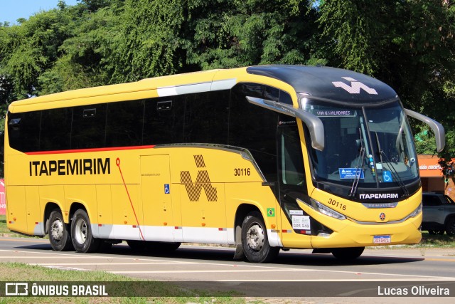 Viação Itapemirim 30116 na cidade de Muriaé, Minas Gerais, Brasil, por Lucas Oliveira. Número da foto: #12915081.