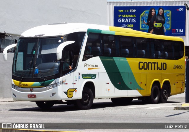 Empresa Gontijo de Transportes 21460 na cidade de Rio de Janeiro, Rio de Janeiro, Brasil, por Luiz Petriz. Número da foto: #12914108.