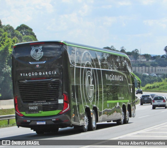 Viação Garcia 96021 na cidade de Araçariguama, São Paulo, Brasil, por Flavio Alberto Fernandes. Número da foto: #12915096.