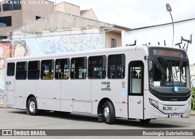 Transporte Coletivo Glória BL351 na cidade de Curitiba, Paraná, Brasil, por Busologia Gabrielística. Número da foto: #12914788.