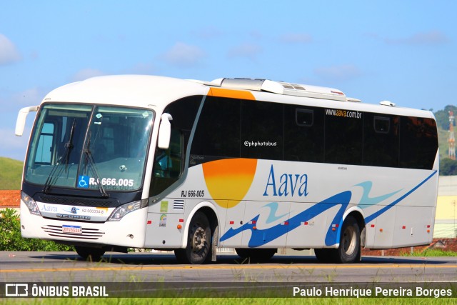 Aava RJ 666.005 na cidade de Barra do Piraí, Rio de Janeiro, Brasil, por Paulo Henrique Pereira Borges. Número da foto: #12915294.