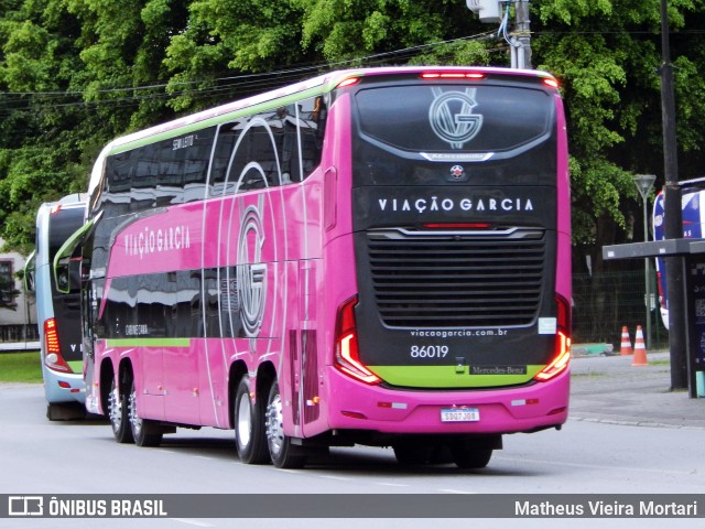 Viação Garcia 86019 na cidade de Joinville, Santa Catarina, Brasil, por Matheus Vieira Mortari. Número da foto: #12914431.