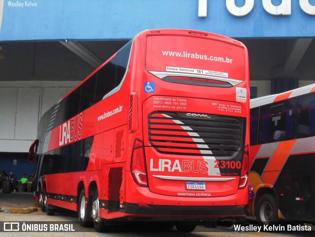 Lirabus 23100 na cidade de Sorocaba, São Paulo, Brasil, por Weslley Kelvin Batista. Número da foto: #12914229.