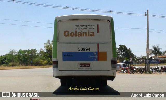 Rápido Araguaia 50994 na cidade de Aparecida de Goiânia, Goiás, Brasil, por André Luiz Canon. Número da foto: #12915571.