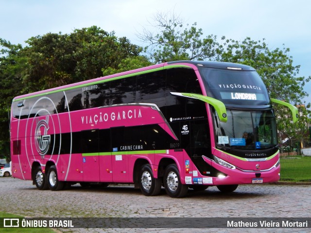 Viação Garcia 86019 na cidade de Joinville, Santa Catarina, Brasil, por Matheus Vieira Mortari. Número da foto: #12914424.