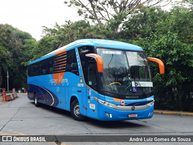 Empresa de Ônibus Pássaro Marron 5876 na cidade de São Paulo, São Paulo, Brasil, por André Luiz Gomes de Souza. Número da foto: #12916096.