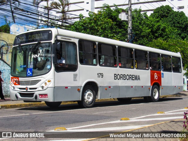 Borborema Imperial Transportes 179 na cidade de Recife, Pernambuco, Brasil, por Wendel Miguel /MIGUELPHOTOBUS. Número da foto: #12915540.