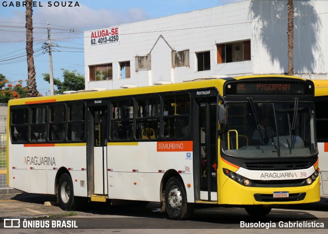 Viação Araguarina 3196 na cidade de Goiânia, Goiás, Brasil, por Busologia Gabrielística. Número da foto: #12914798.