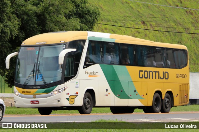 Empresa Gontijo de Transportes 18400 na cidade de Muriaé, Minas Gerais, Brasil, por Lucas Oliveira. Número da foto: #12914440.