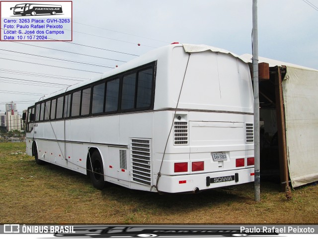Ônibus Particulares 3263 na cidade de São José dos Campos, São Paulo, Brasil, por Paulo Rafael Peixoto. Número da foto: #12916140.