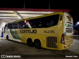 Empresa Gontijo de Transportes 19235 na cidade de São Sebastião da Bela Vista, Minas Gerais, Brasil, por Eduardo Vieira. Número da foto: #12914146.