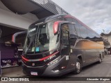 Transportes Única Petrópolis RJ 163.040 na cidade de Rio de Janeiro, Rio de Janeiro, Brasil, por Alexandre  Magnus. Número da foto: #12915788.