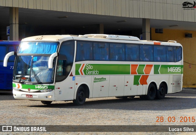 Cia. São Geraldo de Viação 14695 na cidade de Caruaru, Pernambuco, Brasil, por Lucas Silva. Número da foto: #12918149.
