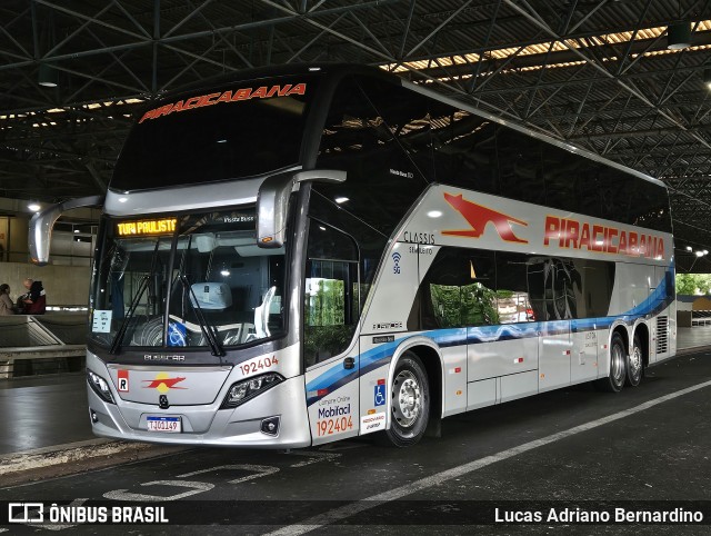 Viação Piracicabana 192404 na cidade de Bauru, São Paulo, Brasil, por Lucas Adriano Bernardino. Número da foto: #12916995.