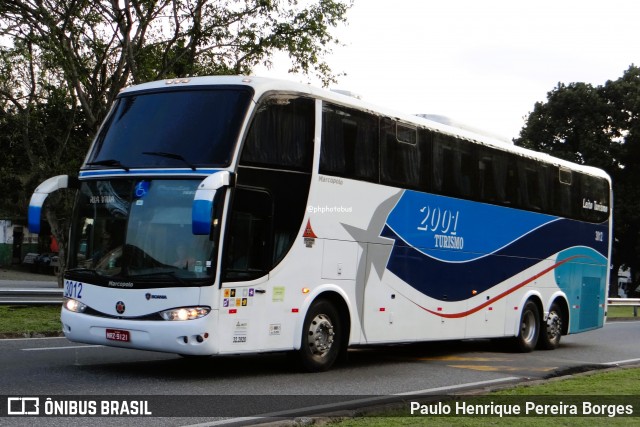 2001 Transportes e Turismo 3012 na cidade de Barra do Piraí, Rio de Janeiro, Brasil, por Paulo Henrique Pereira Borges. Número da foto: #12917394.