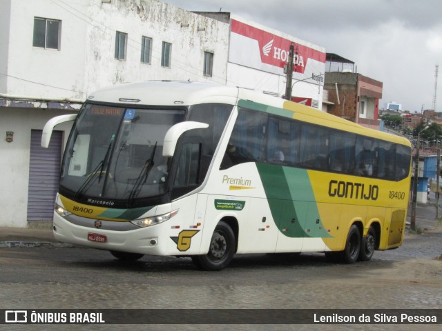 Empresa Gontijo de Transportes 18400 na cidade de Caruaru, Pernambuco, Brasil, por Lenilson da Silva Pessoa. Número da foto: #12917155.