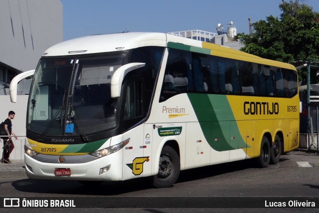 Empresa Gontijo de Transportes 18785 na cidade de Rio de Janeiro, Rio de Janeiro, Brasil, por Lucas Oliveira. Número da foto: #12917295.
