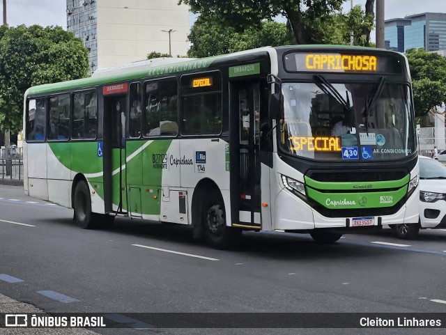 Caprichosa Auto Ônibus B27129 na cidade de Rio de Janeiro, Rio de Janeiro, Brasil, por Cleiton Linhares. Número da foto: #12916512.