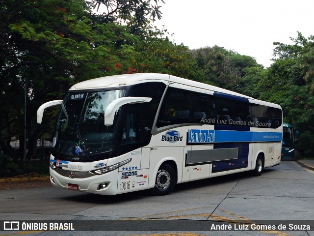VIDA - Viação Danúbio Azul 19016 na cidade de São Paulo, São Paulo, Brasil, por André Luiz Gomes de Souza. Número da foto: #12918051.