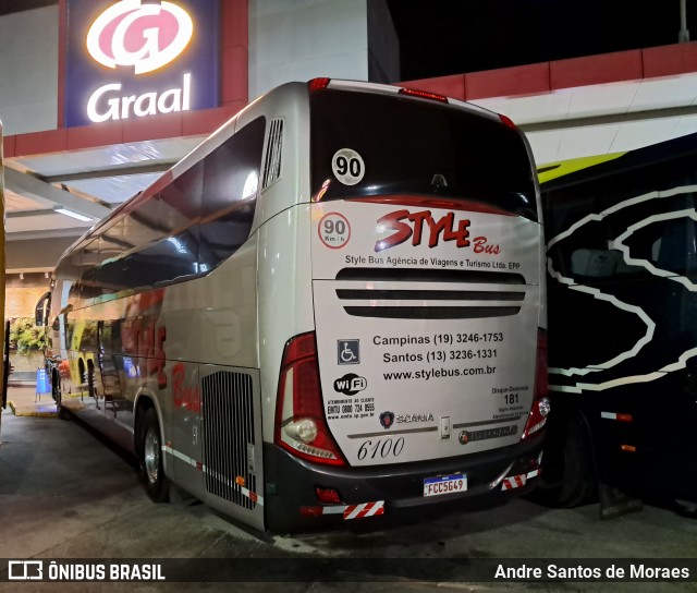 Style Bus 6100 na cidade de São Sebastião da Bela Vista, Minas Gerais, Brasil, por Andre Santos de Moraes. Número da foto: #12916701.