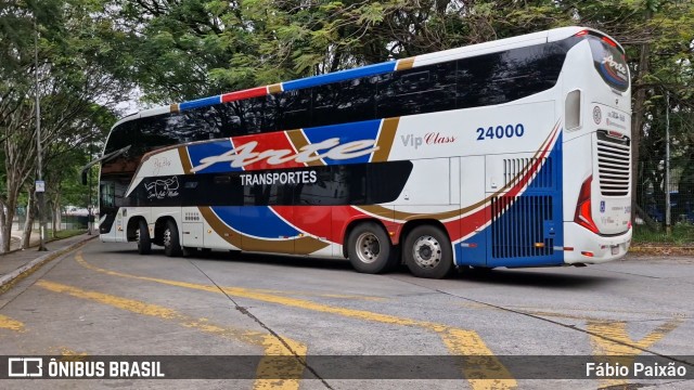 Arte Transportes e Turismo 24000 na cidade de São Paulo, São Paulo, Brasil, por Fábio Paixão. Número da foto: #12917604.