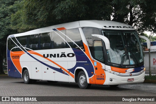 Expresso União 10205 na cidade de São Paulo, São Paulo, Brasil, por Douglas Paternezi. Número da foto: #12916680.