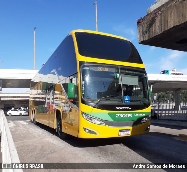Empresa Gontijo de Transportes 23005 na cidade de Belo Horizonte, Minas Gerais, Brasil, por Andre Santos de Moraes. Número da foto: #12917219.