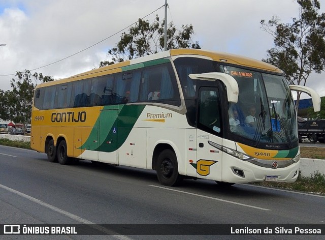 Empresa Gontijo de Transportes 19440 na cidade de Caruaru, Pernambuco, Brasil, por Lenilson da Silva Pessoa. Número da foto: #12917057.
