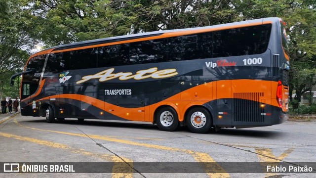 Arte Transportes e Turismo 1000 na cidade de São Paulo, São Paulo, Brasil, por Fábio Paixão. Número da foto: #12917596.