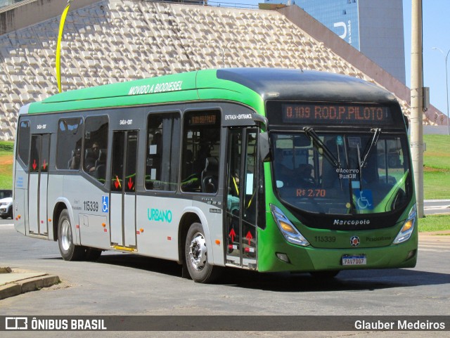 Viação Piracicabana Distrito Federal 115339 na cidade de Brasília, Distrito Federal, Brasil, por Glauber Medeiros. Número da foto: #12916931.