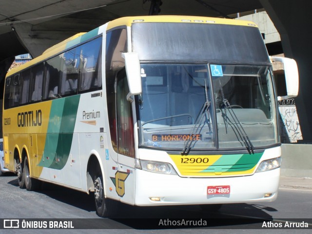 Empresa Gontijo de Transportes 12900 na cidade de Belo Horizonte, Minas Gerais, Brasil, por Athos Arruda. Número da foto: #12917968.