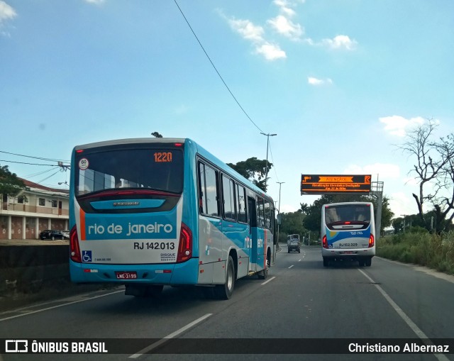 Expresso Rio de Janeiro RJ 142.013 na cidade de Itaboraí, Rio de Janeiro, Brasil, por Christiano Albernaz. Número da foto: #12918109.