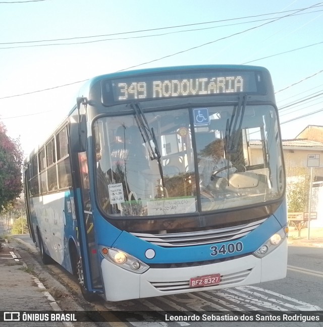 VB Transportes e Turismo 3400 na cidade de Campinas, São Paulo, Brasil, por Leonardo Sebastiao dos Santos Rodrigues. Número da foto: #12916464.