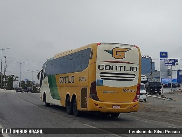 Empresa Gontijo de Transportes 19245 na cidade de Caruaru, Pernambuco, Brasil, por Lenilson da Silva Pessoa. Número da foto: #12917045.