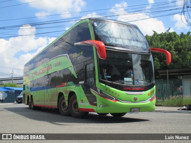 Autobuses Cruceña 2021 na cidade de São Paulo, São Paulo, Brasil, por Luis Nunez. Número da foto: #12917137.