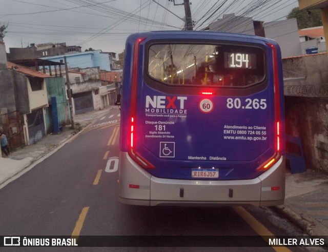 Next Mobilidade - ABC Sistema de Transporte 80.265 na cidade de Santo André, São Paulo, Brasil, por MILLER ALVES. Número da foto: #12917867.
