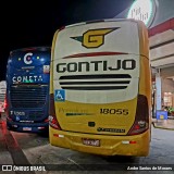 Empresa Gontijo de Transportes 18055 na cidade de São Sebastião da Bela Vista, Minas Gerais, Brasil, por Andre Santos de Moraes. Número da foto: #12916710.