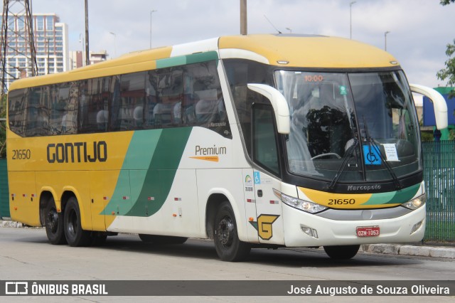 Empresa Gontijo de Transportes 21650 na cidade de São Paulo, São Paulo, Brasil, por José Augusto de Souza Oliveira. Número da foto: #12919634.