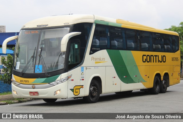 Empresa Gontijo de Transportes 18785 na cidade de São Paulo, São Paulo, Brasil, por José Augusto de Souza Oliveira. Número da foto: #12919645.