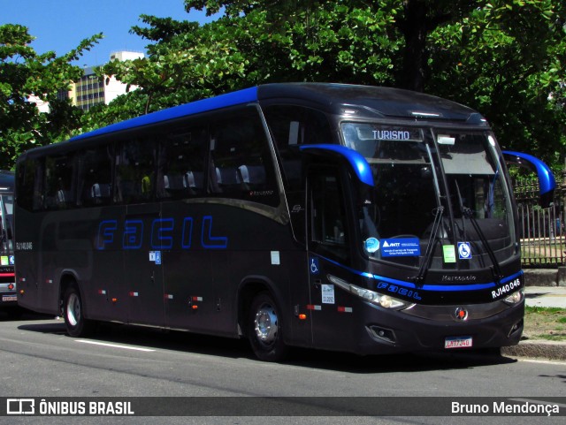 Fácil Transportes e Turismo RJ 140.046 na cidade de Rio de Janeiro, Rio de Janeiro, Brasil, por Bruno Mendonça. Número da foto: #12918495.