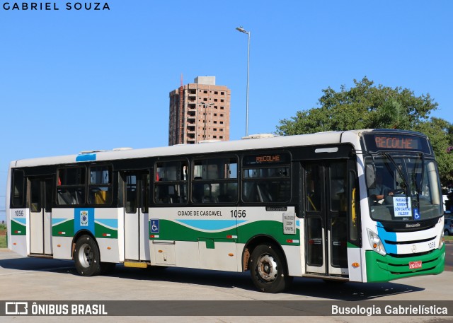 Pioneira Transportes 1056 na cidade de Cascavel, Paraná, Brasil, por Busologia Gabrielística. Número da foto: #12919548.