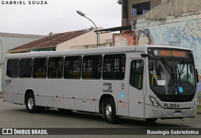 SPE VIA MOBILIDADE S/A PL305 na cidade de Curitiba, Paraná, Brasil, por Busologia Gabrielística. Número da foto: #12919478.