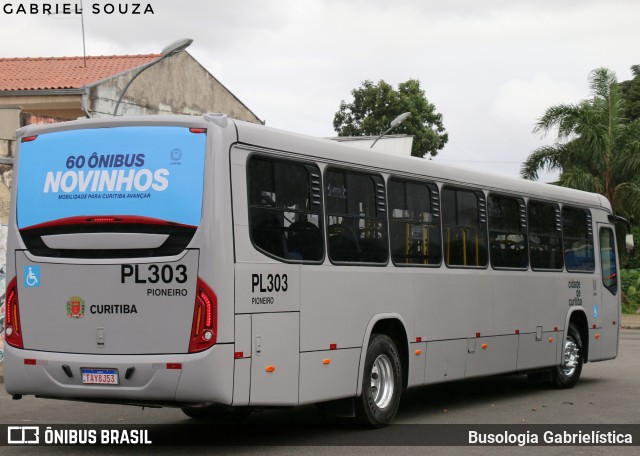 SPE VIA MOBILIDADE S/A PL303 na cidade de Curitiba, Paraná, Brasil, por Busologia Gabrielística. Número da foto: #12920013.