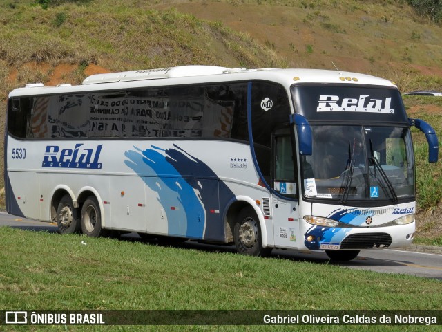 Reial Turismo 5530 na cidade de Aparecida, São Paulo, Brasil, por Gabriel Oliveira Caldas da Nobrega. Número da foto: #12918245.