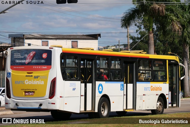 HP Transportes Coletivos 20055 na cidade de Goiânia, Goiás, Brasil, por Busologia Gabrielística. Número da foto: #12918652.