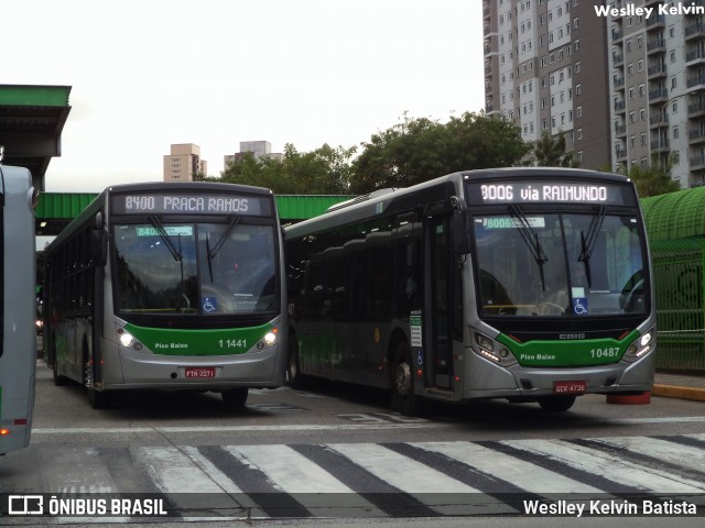 Viação Santa Brígida 1 1441 na cidade de São Paulo, São Paulo, Brasil, por Weslley Kelvin Batista. Número da foto: #12918741.