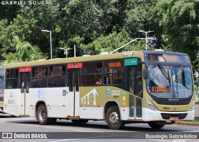 Urban - Mobilidade Urbana de Anápolis 80811 na cidade de Anápolis, Goiás, Brasil, por Busologia Gabrielística. Número da foto: #12919949.