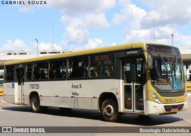 BsBus Mobilidade 710725 na cidade de Brasília, Distrito Federal, Brasil, por Busologia Gabrielística. Número da foto: #12918671.